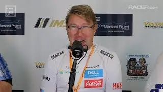 RACER: Reunion with McLaren's Mika Hakkinen and Zak Brown