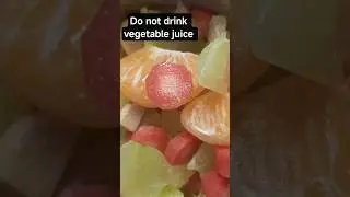 Do not drink vegetable juice 🥫.. #health #facts #best #information #youtubeshorts #shorts