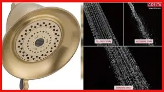 Upgrade Your Shower with Delta&rsquo;s Touch Clean Faucet and Multi Setting Shower Head