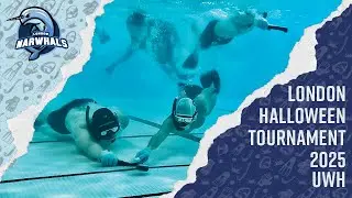 London Halloween Underwater Hockey Tournament &ndash; Waterloo Walruses vs Londombia (RR Full Match)