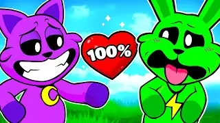 DogDay e Catnap no TESTE DO AMOR do Poppy Playtime VR
