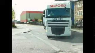 1/5/2012  Trucks in Warrington dallam lane