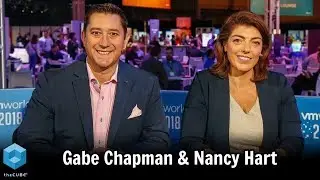Gabe Chapman & Nancy Hart, NetApp | VMworld 2018