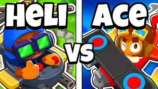 HELI PILOT VS MONKEY ACE In Bloons TD 6!