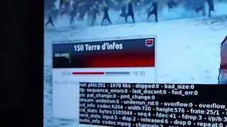 chaines freebox programmé bas debit