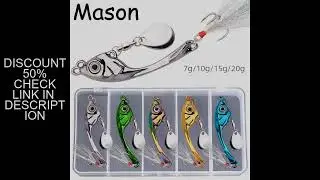 7g/10g/15g/20g Metal Spinner Lure VIB Tail Long Cast Bait Spoon for Bass Trout Pike Freshwater Saltw