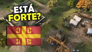 Meu Primeiro Jogo de Dinastia Maced&ocirc;nica no 1x1 do Age of Empires 4