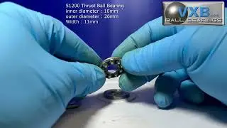 Comparison 10mm inner diameter Thrust Bearings 51200  vs Self Aligning Ball Bearing 1200