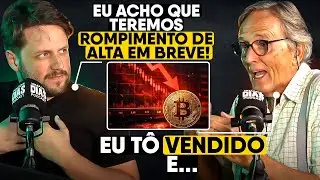 BITCOIN VAI CAIR MAIS?! Especialistas ANALISAM o GRÁFICO do BTC ao vivo