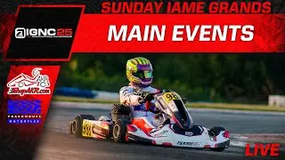 2025 IAME USA Grand National Championship | Mooresville, NC | Sunday - Main Events