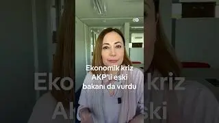 AKP'li eski bakanı ekonomik kriz vurdu