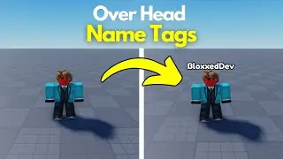 Создание тегов с графическим интерфейсом Over Head | Учебное пособие для Roblox Studio