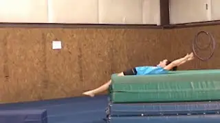 Roundoff backhandspring drills