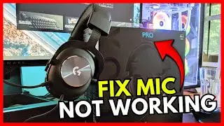 How To FIX Logitech Pro X MIC NOT WORKING (EASY) 2026