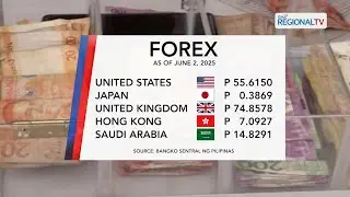 One North Central Luzon: Foreign Exchange Rate (June 2, 2025)