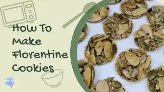Florentine Cookies | Crunchy Almond Cookies | Biskut Florentine | Biskut Raya | 1 Minute Recipe