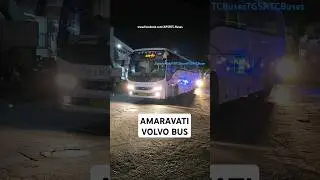 AMARAVATI VOLVO B11R BUS APSRTC NELLORE to BENGALURU. #apsrtc #amaravati #volvobus #nellore #volvo
