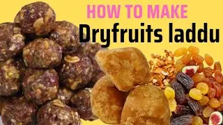 ड्रायफ्रूट्स लड्डू रेसिपी | Ek Laddu Roz Khanese Thakaan  Dhoor Hojayegi |@Zoyakifamily234