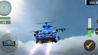 Flying Limo Robot Car Transform: Police Robot Game!PK GAMER