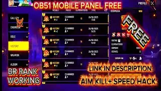 FREE FIRE NEW HACK MOD MENU FREE || DRIP CLINT FREE MOBILE PANEL || THE KING CHEAT || P20KING FREE