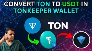 How To Convert TON To USDT in Tonkeeper Wallet | Step-By-Step Guide