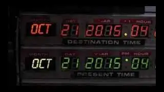Back to the Future: Arrival in 2015!