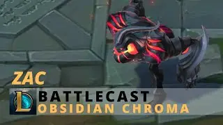 Battlecast Zac Obsidian Chroma - League Of Legends
