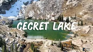 Cecret Lake Hike via Upper Albion Meadows and Cecret Lake Trail, Utah
