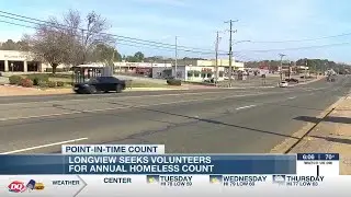 Longview seeks volunteers for annual homeless count