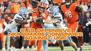 Syracuse football's offensive nightmare continues on Halloween in loss to North Carolina