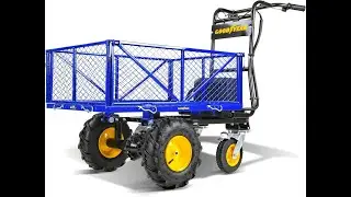 Review: Goodyear Electric Power Wagon: 48V Li-Ion Cart for 1000+ lbs Hauling
