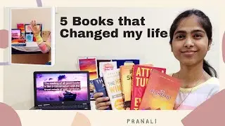 5 BOOKS THAT CHANGED MY LIFE | Self Growth | Books for Beginner| #books #booksreview #motivation