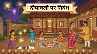 दीपावली पर निबन्ध | Dipawali Par Nibandh | Animation | Explain