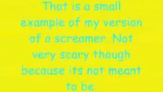 How to avoid screamers!