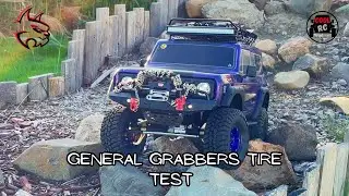Redcat Gen8 Scout II  /  I test the General Grabber tires on my crawler course