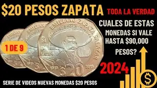 Todo sobre la moneda $20 pesos Zapata. Cual si vale hasta $90,000 puede pasar por tus manos #viral