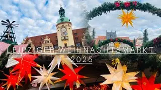 Leipziger Weihnachtsmarkt 2025 - #leipzig #weihnachtsmarkt #christmas #christmas2025
