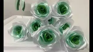 Bunga Telur Ros Satin || Rose Satin Flower