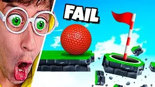 IMPOSIBLE ⛔ HOYO TROLL vs HERMANO 😂⛳! (Golf it) #4 - TEKENDO
