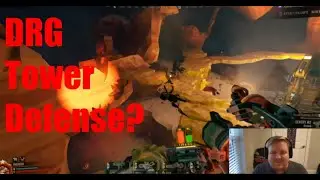 Deep Rock Galactic but its a Tower Defense Game
