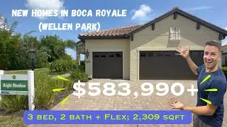 New Homes in SWFL | Homes in Boca Royale | Bright Meadow - 3bed 2bath + flex | $584k+