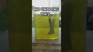 Кислотное травление может испортить лезвие.