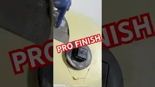 How to do Perfect drywall repair around a pipe | PRIME TOUCH ✅✅ #drywallrepair