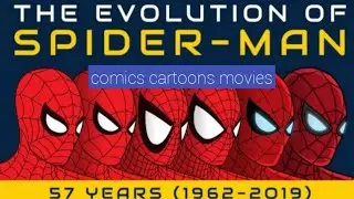 Spider-Man Evolution 1962 to 2019 #evolution #spiderman