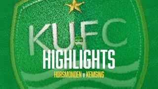 HIGHLIGHTS: Horsmonden v Kemsing United