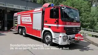 Besuch bei der Schadenwehr Gotthard