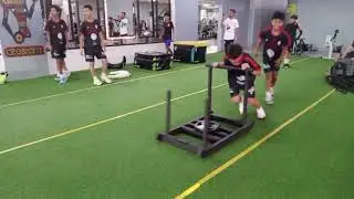 FBIS soccer school at Gold Fitness Siem Reap