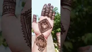 simple mehndi designs tutorial short viral trending short pad video