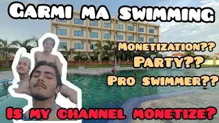 SWIMMING WITH PRO SWIMMERS |vlog|#bhairahawa #nepal #swimming #swimmer #subscribe #vlog #nepalivlog