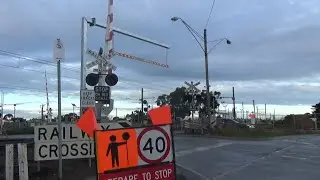 Railway Crossing, Aviation Rd Laverton VIC, Australia